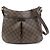 Borsa a tracolla Louis Vuitton Damier Bloomsbury PM Marrone N42251
