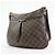 Borsa a tracolla Louis Vuitton Damier Bloomsbury PM Marrone N42251 - vista 3