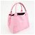 BALENCIAGA Borsa Tote Cabas Small in tela e pelle Navy e Rosa 339933 - vista 4