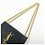 Autre Marque SAINT LAURENT PARIS Borsa a tracolla in pelle con catena Nera 474366 - vista 6