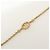 Collana in metallo con strass logo CD Christian Dior Pink Gold - vista 4