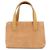 Céline CELINE C Macadam Suede Leather Hand Bag Tote Bag Orange Beige