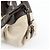 Bulgari Borsa 2Way BVLGARI Chandra in tela e pelle Borsa a mano e a tracolla Ivory Brown - vista 16