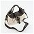 Bulgari Borsa 2Way BVLGARI Chandra in tela e pelle Borsa a mano e a tracolla Ivory Brown - vista 4