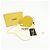 Borsa a spalla rotonda in pelle con zip e logo FENDI FF Gialla 7M0359 - vista 21