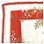 Sciarpa Christian Dior 100％ seta stampa floreale bianco rosso giallo - vista 4