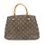 Louis Vuitton Monogram Montaigne MM 2Way Bag Hand Bag Brown M41056 - vista 2