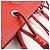 LOEWE Borsa Tote Anagram in pelle Borsa a mano Borsa a tracolla Rossa - vista 9
