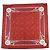 Sciarpa GUCCI 100% Seta Double G Horseshoe Bordeaux White Blue