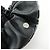 Hermès HERMES Accessorio per capelli elastico in pelle di agnello Milo Nero Bianco - vista 11