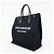 Autre Marque SAINT LAURENT PARIS Borsa Tote Rive Gauche in tela e pelle Nera 632539 - vista 3