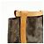 Borsa a tracolla Louis Vuitton Monogram Randonnee GM Brown M42244 - vista 14