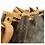 Borsa a tracolla Louis Vuitton Monogram Petit Noe Brown M42226 - vista 17