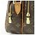 Borsa a tracolla Louis Vuitton Monogram Reporter PM Marrone M45254 - vista 17