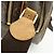 Borsa a tracolla Louis Vuitton Monogram Reporter PM Marrone M45254 - vista 8