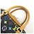 Borsa a mano Louis Vuitton Monogram Multicolor Priscilla Noir M40097 - vista 6