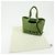 LOEWE Font Tote Raffia Leather 2Way Bag Borsa Tote Borsa a Tracolla Verde - vista 21