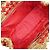 PRADA Borsa Tote in Raffia Logo Triangle Canapa Borsa a Mano Natural Red BN2303 - vista 10