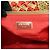 PRADA Borsa Tote in Raffia Logo Triangle Canapa Borsa a Mano Natural Red BN2303 - vista 11