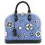 Borsa a mano Louis Vuitton Alma PM in pelle Denim Epi Blu M50835