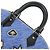 Borsa a mano Louis Vuitton Alma PM in pelle Denim Epi Blu M50835 - vista 4