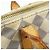 Borsa a Tracolla Louis Vuitton Damier Azur Canvas Figheri PM N41176 - vista 11