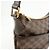 Borsa a tracolla Louis Vuitton Damier Bloomsbury PM Damier Ebene N42251 - vista 13