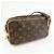 Borsa Louis Vuitton Monogram Pochette Marly Bandouliere Brown M51828 - vista 4