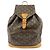Zaino Louis Vuitton Monogram Montsouris GM Brown M51135