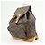 Zaino Louis Vuitton Monogram Montsouris GM Brown M51135 - vista 3