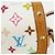 Borsa a spalla Louis Vuitton Monogram Multicolor Sologne Blanc M92661 - vista 17