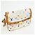 Borsa a spalla Louis Vuitton Monogram Multicolor Sologne Blanc M92661 - vista 4