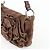 Autre Marque SAINT LAURENT PARIS YSL Borsa a tracolla Naja Flower in camoscio Marrone - vista 15