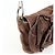 Autre Marque SAINT LAURENT PARIS YSL Borsa a tracolla Naja Flower in camoscio Marrone - vista 16