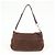 Autre Marque SAINT LAURENT PARIS YSL Borsa a tracolla Naja Flower in camoscio Marrone - vista 2