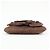 Autre Marque SAINT LAURENT PARIS YSL Borsa a tracolla Naja Flower in camoscio Marrone - vista 5