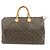 Borsa a Mano Louis Vuitton Monogram Speedy 40 Borsa Boston Marrone M41522