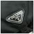 Zaino PRADA in nylon e pelle con logo Triangle Nero - vista 15