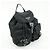 Zaino PRADA in nylon e pelle con logo Triangle Nero - vista 4