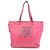Borsa Tote e Borsa a Tracolla PRADA in Nylon e Pelle Saffiano con Logo Rosa