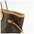 Borsa a Tracolla Louis Vuitton Monogram Neverfull MM Marrone M40156 - vista 18