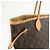 Borsa a Tracolla Louis Vuitton Monogram Neverfull MM Marrone M40156 - vista 19