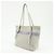 Borsa Tote PRADA Mistolino City Canvas Leather Gray Blue 1BG303 - vista 3