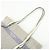 Borsa Tote PRADA Mistolino City Canvas Leather Gray Blue 1BG303 - vista 7