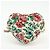 Borsa a tracolla GUCCI Interlocking G Heart Flower China Exclusive 740355 - vista 2