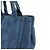PRADA Canapa Mini Triangle Logo Denim 2Way Bag Hand Bag Blue 1BG439 - vista 14