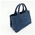 PRADA Canapa Mini Triangle Logo Denim 2Way Bag Hand Bag Blue 1BG439 - vista 4