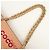 Borsa a tracolla e tote CHANEL COCO in tela e pelle con catena Rosa Arancione - vista 6