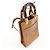 FENDI Sunshine Shopper Small Borsa 2Way Borsa a Spalla Camel 8BS051 - vista 4