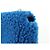 FENDI Mini Be Baguette Borsa a tracolla in pelle Mouton Blue 8M0315 - vista 16